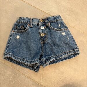 Zara Classic Blue Denim Shorts